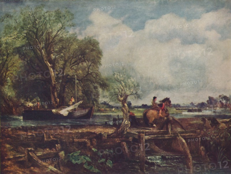 'The Leaping Horse', 1825, (c1950). Creator: John Constable.