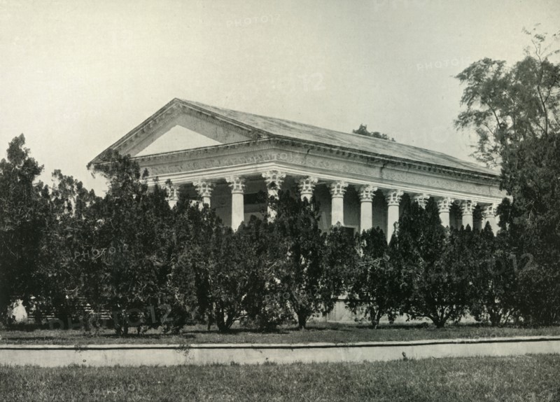 'Temple of Fame at Barrackpore', 1925. Creator: Unknown.