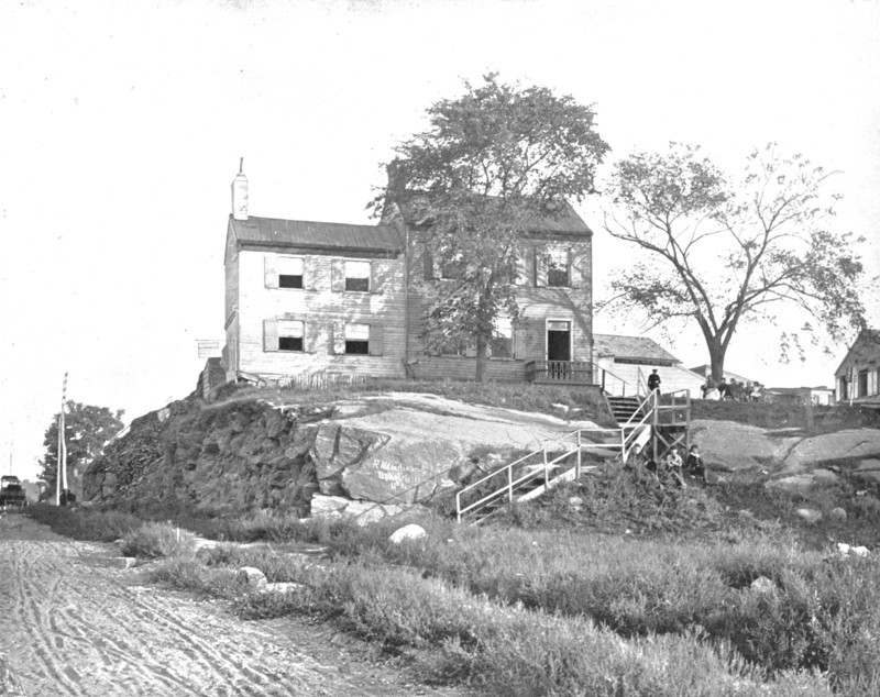 House of Edgar Allen Poe, Ravenswood, Long Island, New York State, USA, c1900.  Creator: Unknown.