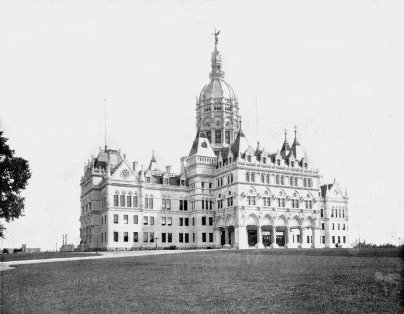 State Capitol, Hartford, Connecticut, USA, c1900.  Creator: Unknown.