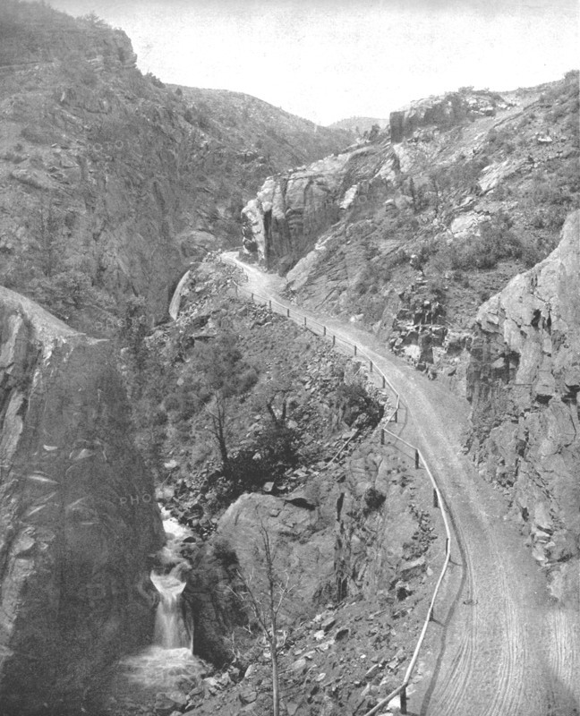 Ute Pass, Colorado, USA, c1900.  Creator: Unknown.