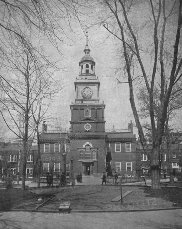 Independence Hall, Philadelphia, USA, c1900.  Creator: Unknown.