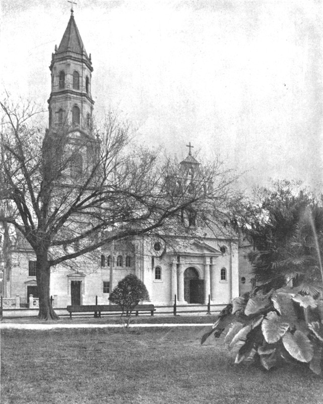 Cathedral of St. Augustine, Florida, USA, c1900. Creator: Unknown.