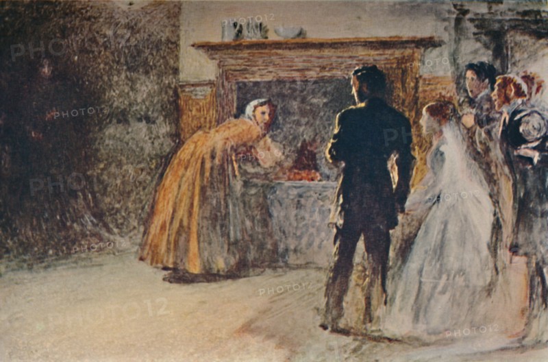 'Scene from Jane Eyre', c1870, (c1950). Creator: Fred Walker.