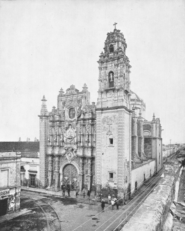 Church of La Santisima, Mexico City, Mexico, c1900.  Creator: Unknown.
