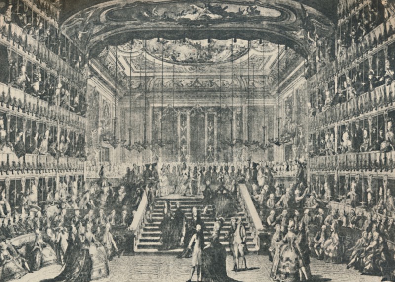 'Reception of the Grand Duke and Duchess of Russia, 1782', (1925). Creator: Antonio Baratta.