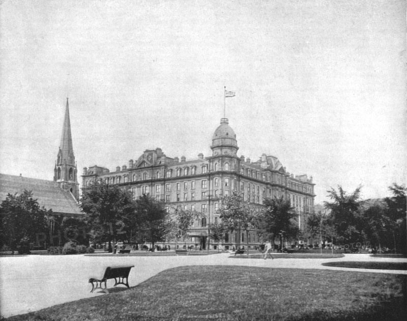 Windsor Hotel, Montreal, Canada, c1900.  Creator: Unknown.