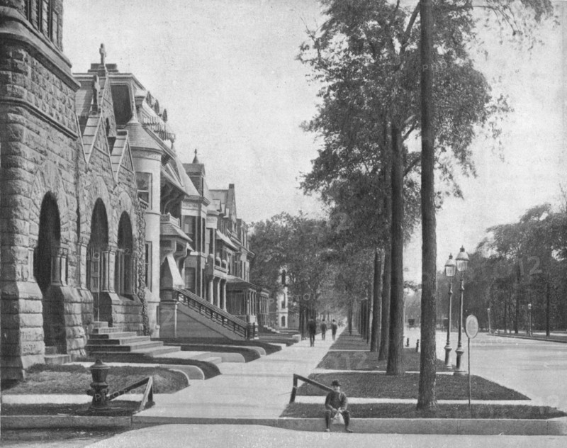 Ashland Avenue, Chicago, Illinois, USA, c1900.  Creator: Unknown.
