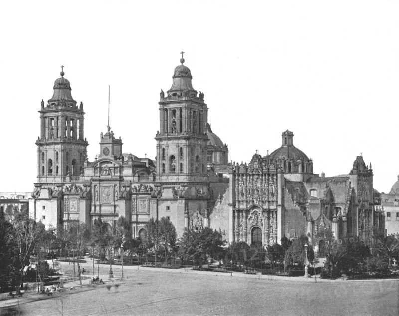 The Cathedral, Mexico City, Mexico, c1900.  Creator: Unknown.