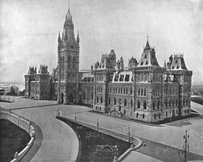 Parliament Buildings, Ottawa, Canada, c1900.  Creator: Unknown.