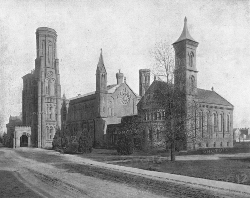 Smithsonian Institution, Washington D.C., USA, c1900.  Creator: Unknown.