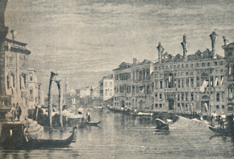 'Palazzo Mocenigo', 1830, (1925).  Creator: Robert Wallis.