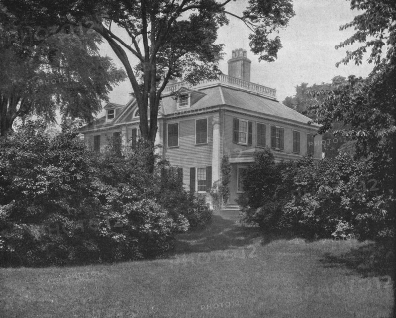 The Home of the poet Longfellow, Cambridge, Massachusetts, USA, c1900.  Creator: Unknown.