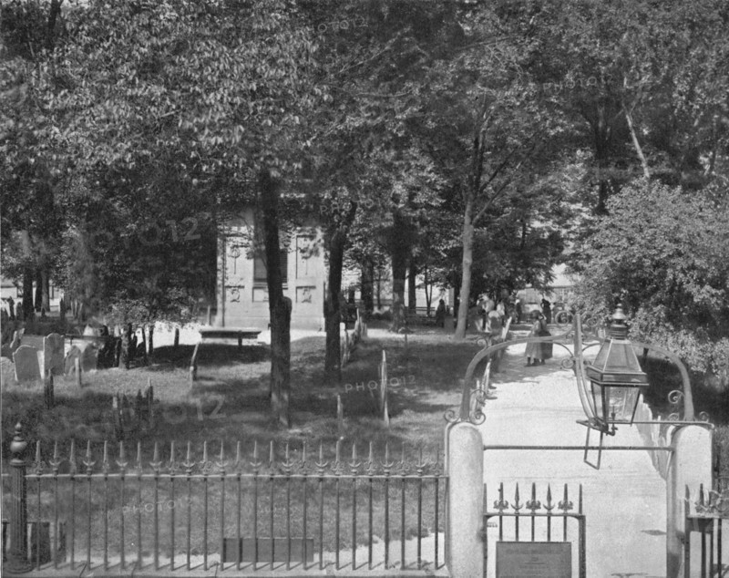 Copps Hill Cemetery, Boston, USA, c1900. Creator: Unknown.