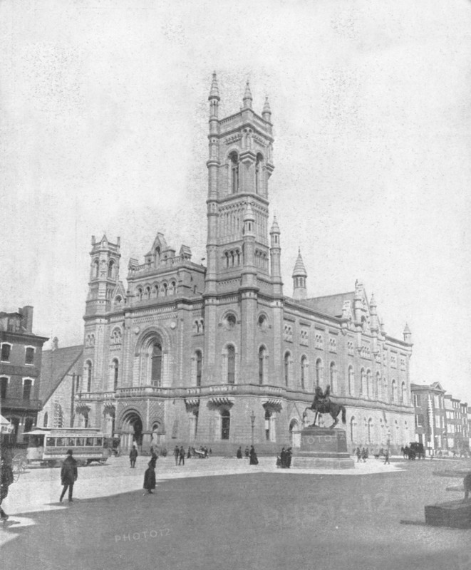 The Masonic Temple, Philadelphia, USA, c1900.  Creator: Unknown.