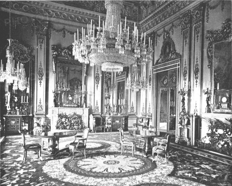 The White Drawing Room, Buckingham Palace, London, 1894.   Creator: Unknown.