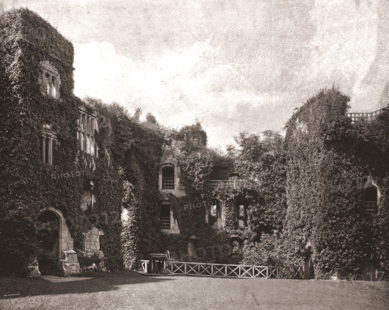 Raglan Castle, Monmouthshire, Wales, 1894. Creator: Unknown.