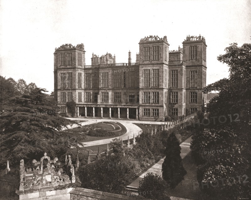 Hardwick Hall, Derbyshire, 1894. Creator: Unknown.