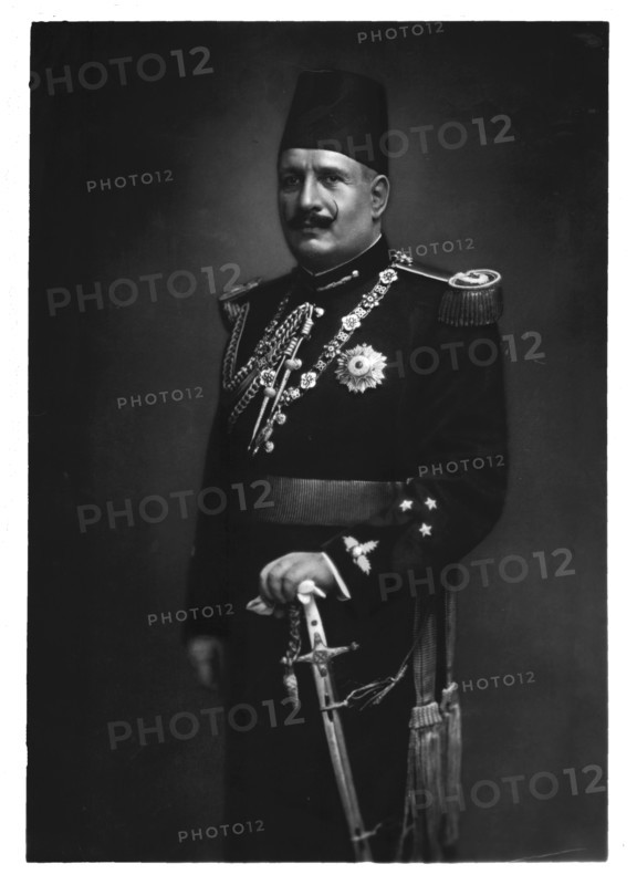 King Fuad I of Egypt, c1920s. Creator: Riad Shehata.