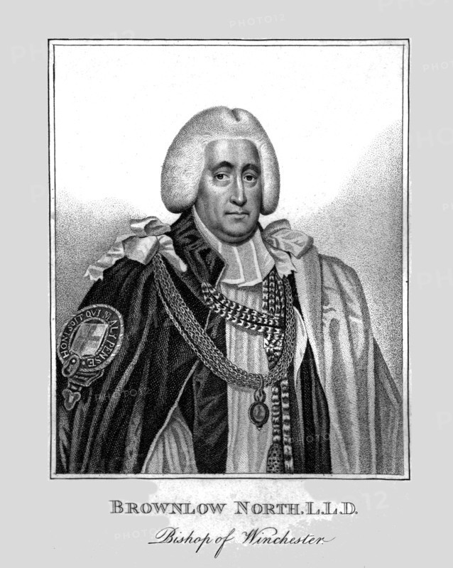 'Brownlow North L.L.D., Bishop of Winchester'. Creator: Unknown.