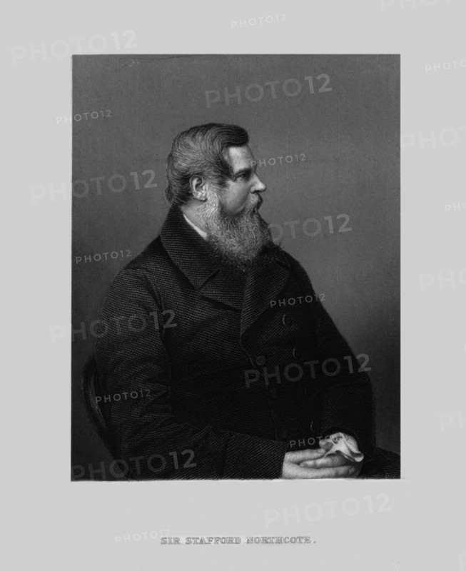 Sir Stafford Northcote. Creator: Unknown.