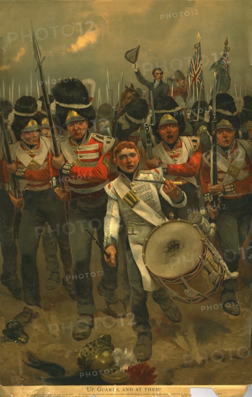 'Up, Guards and at them!', 1899. Creator: Richard Caton Woodville II.