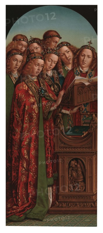 An angelic choir, (c1865). Creator: Christian Schultz.