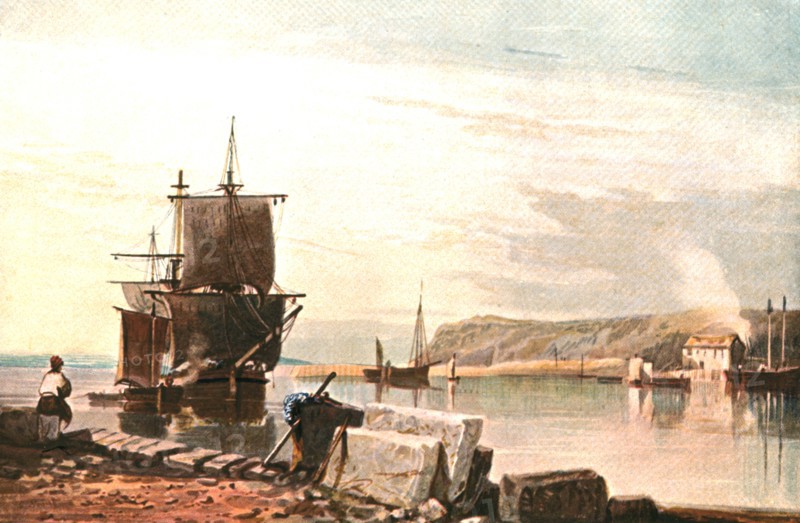 'View on the Exe', (c1900). Creator: Unknown.