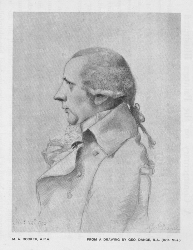 'M.A. Rooker, A.R.A.', 1793, (c1900). Creator: Unknown.
