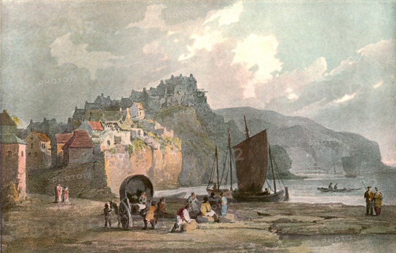 'Robin Hood's Bay', (c1900).  Creator: Unknown.