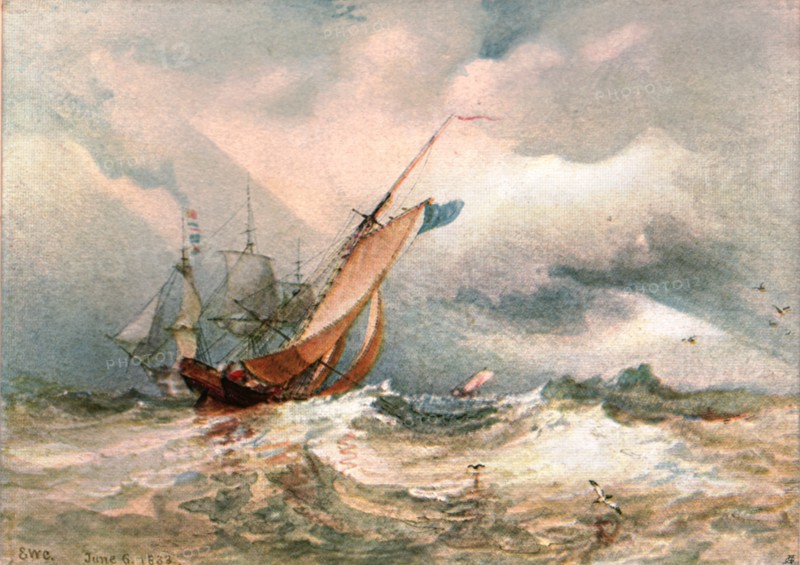 'A Breezy Day', 1822, (c1900). Creator: Unknown.