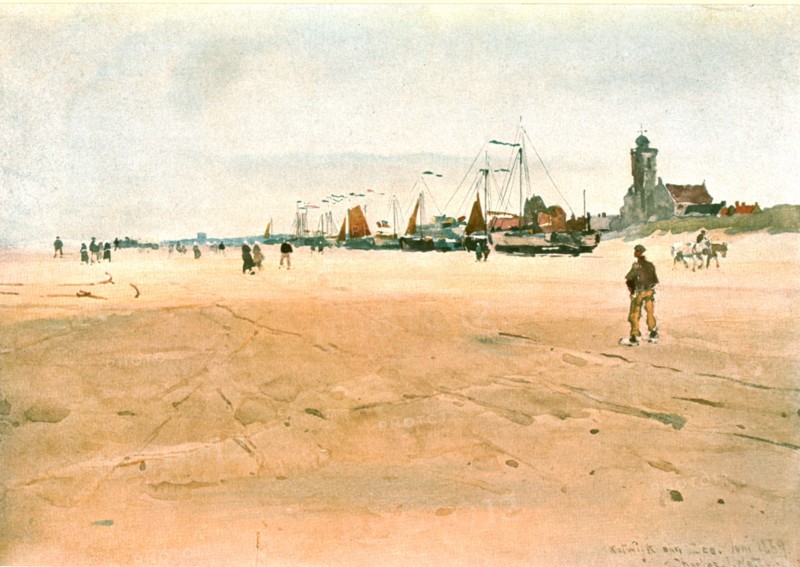 'Kattwijk aan Zee in 1889', (c1900). Creator: Unknown.