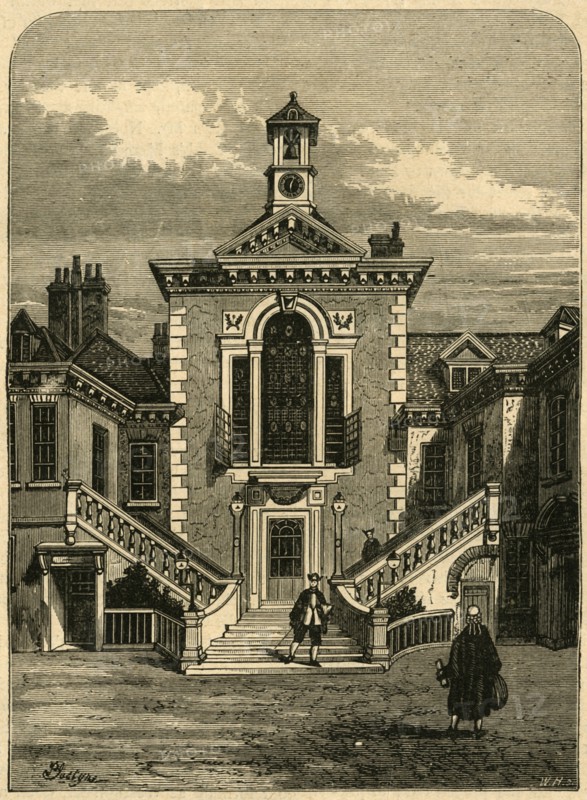 'Old Serjeants' Inn', 1878, (1897). Creator: Unknown.