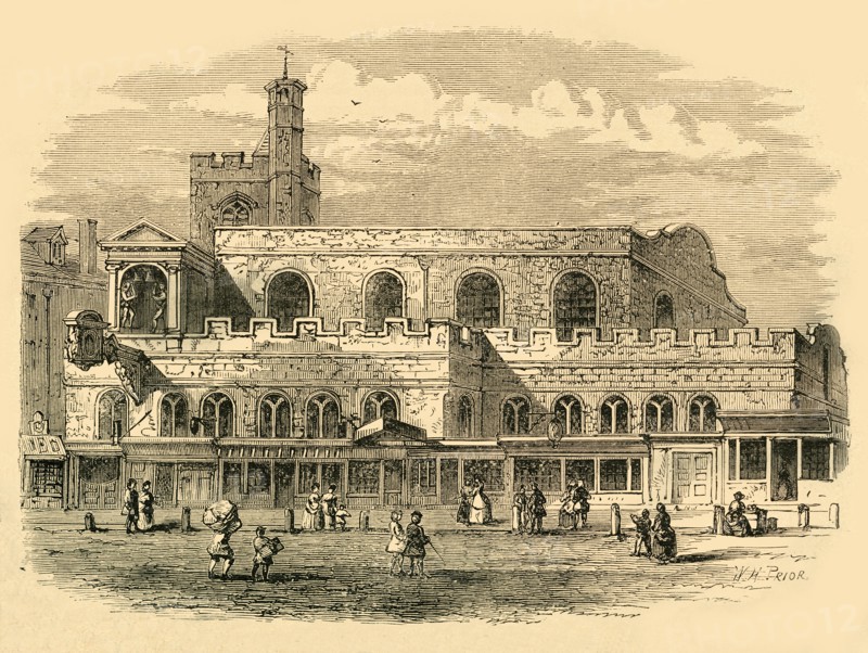 'Old St. Dunstan's Church, 1814', (1897). Creator: Unknown.
