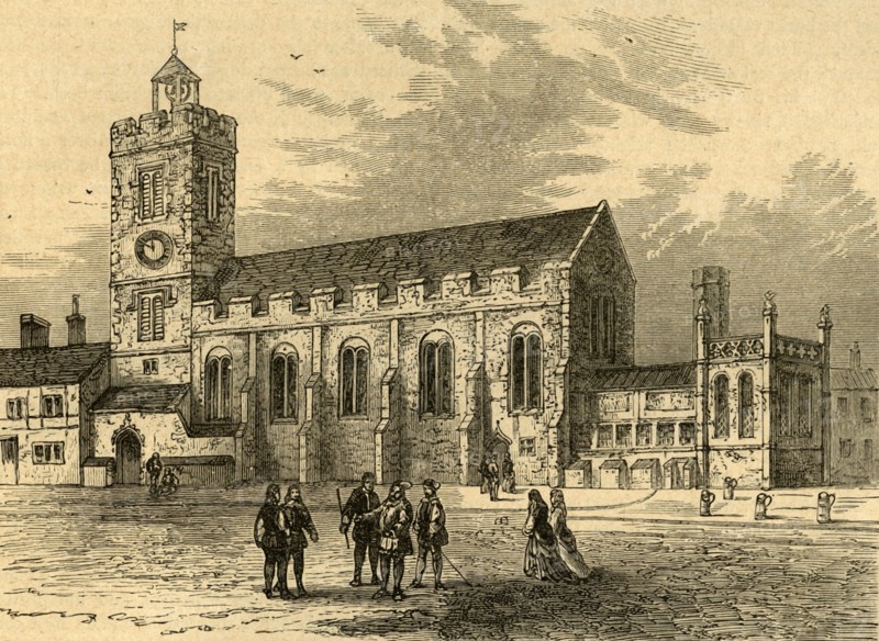 'The Church of St. Michael Ad Bladum, A.D. 1585', (1897). Creator: Unknown.