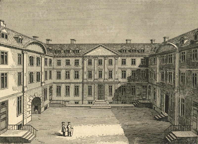 'Herald's College about 1700', (1897). Creator: Unknown.