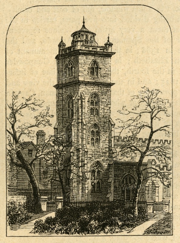 'Milton's Burial-Place', 1897. Creator: Unknown.