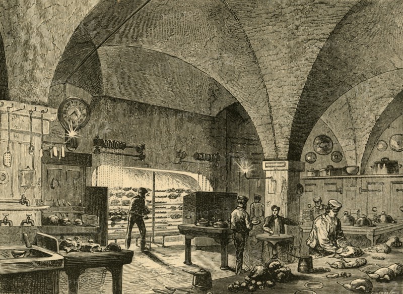 'The Mansion House Kitchen', 1897. Creator: Unknown.