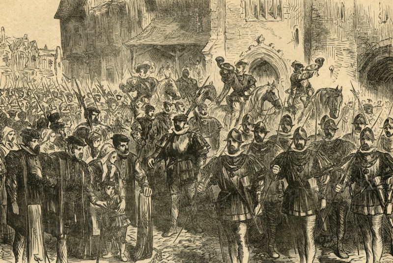 'March of the Archers', (1897). Creator: Unknown.