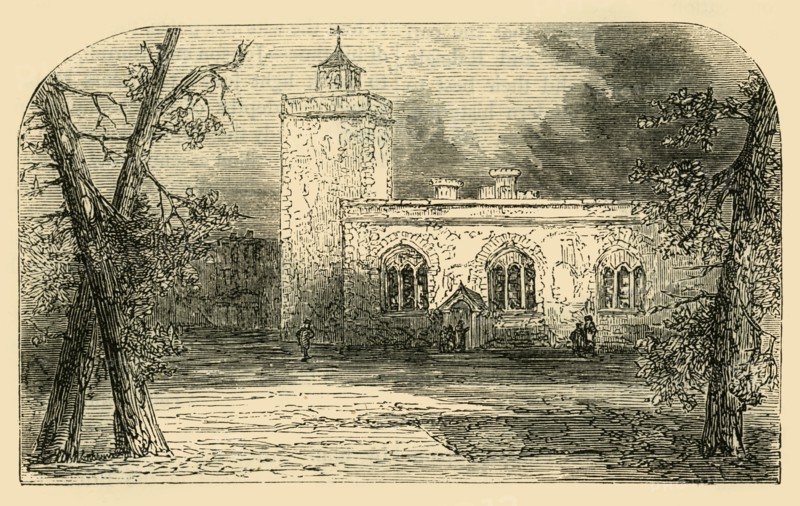 'The Church of St. Peter on Tower Green', c1872. Creator: Unknown.