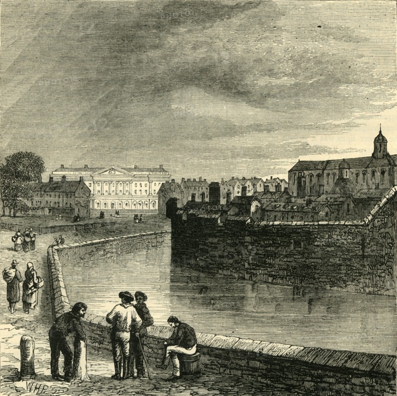 'The Tower Moat', (c1872). Creator: Unknown.