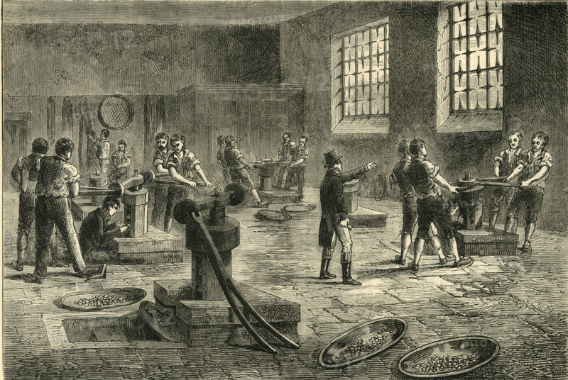 'Interior of the Mint', c1872. Creator: Unknown.