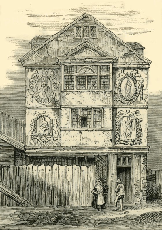 'Sir Paul Pindar's Lodge', 1791, (c1872). Creator: Unknown.