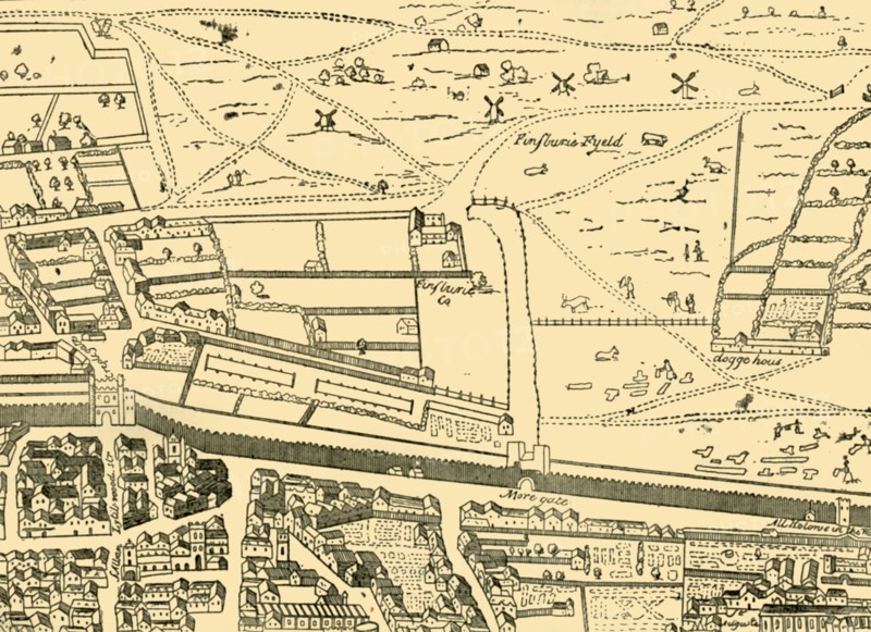 'Cripplegate and Neighbourhood', (c1872). Creator: Unknown.