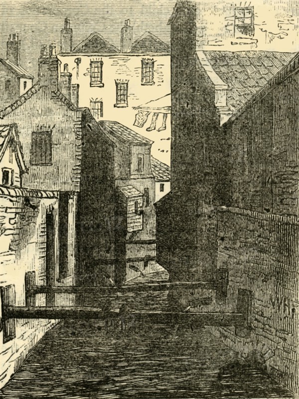 'The Fleet Ditch, from the Red Lion.', (c1872). Creator: Unknown.