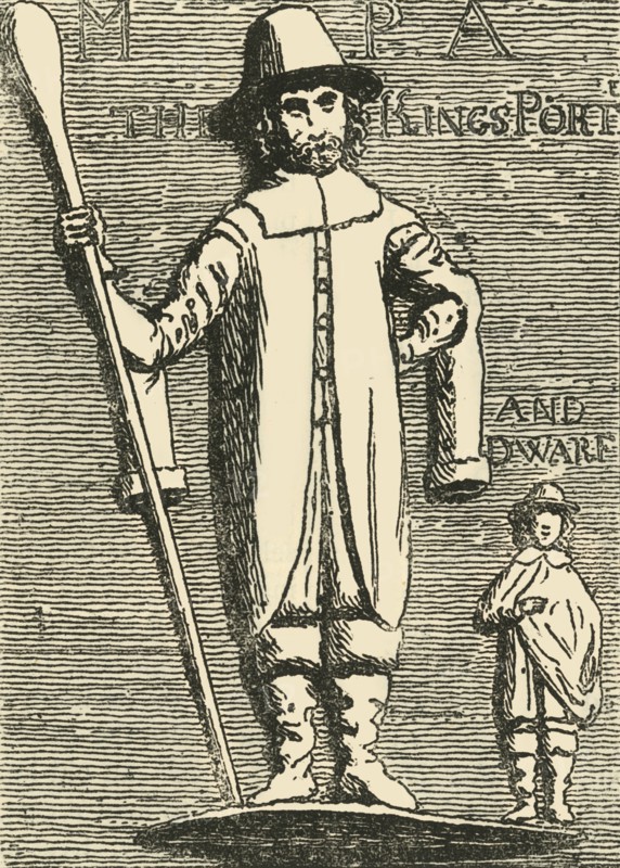 'King Charles' Porter and Dwarf', (c1872). Creator: Unknown.
