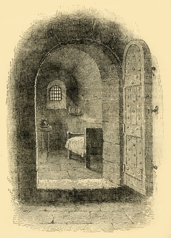 'The Condemned Cell in Newgate', c1872. Creator: Unknown.