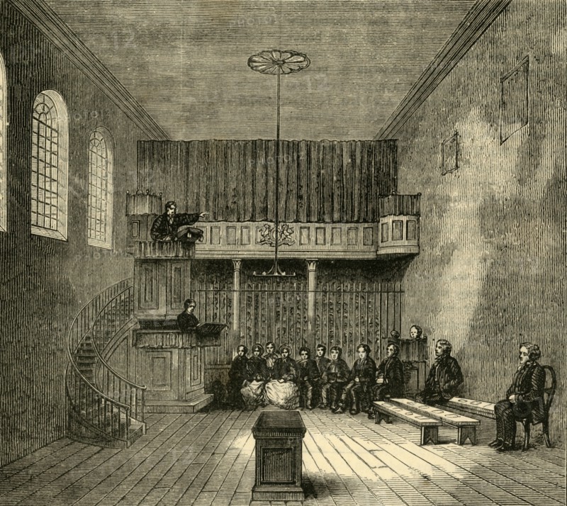 'The Chapel in Newgate', c1872. Creator: Unknown.