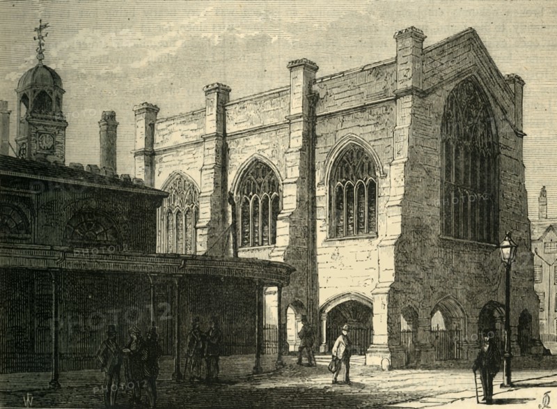 'Lincoln's Inn Chapel', (1881). Creator: Unknown.