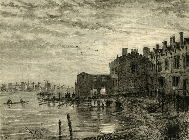 'Old Whitehall Stairs', (1881). Creator: Unknown.